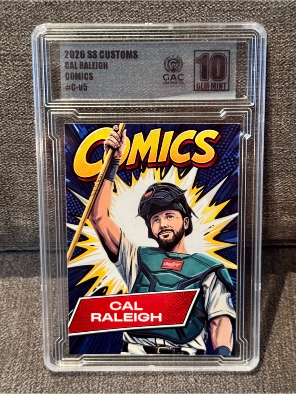 2026 SS Customs Cal Raleigh Comics #C-05 GAC 10 Gem Mint